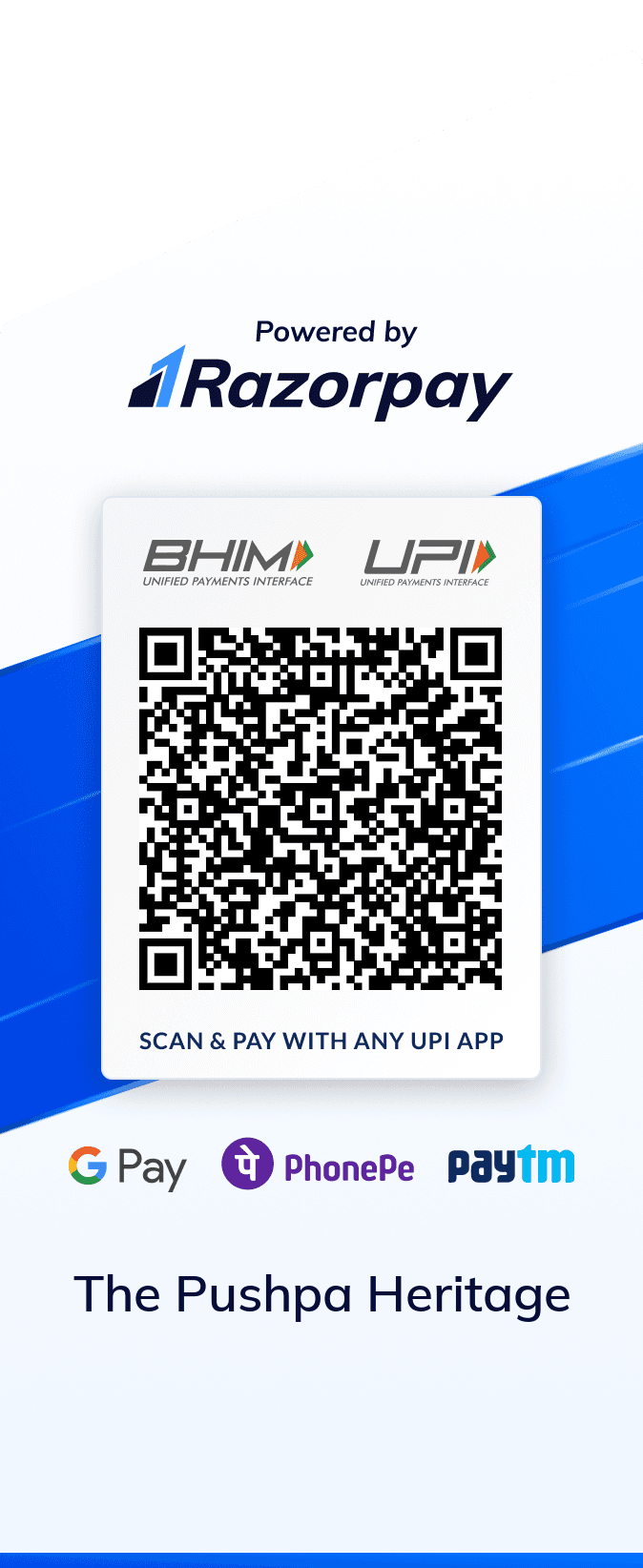 Official Payment QR